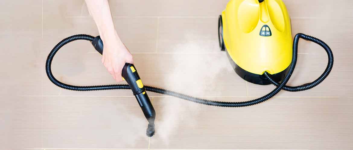 استفاده از دستگاه بخارشوی خانگی در نظافت سطوح سنگ و سرامیک